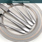 Hammered Mirror Flatware 30/40pc